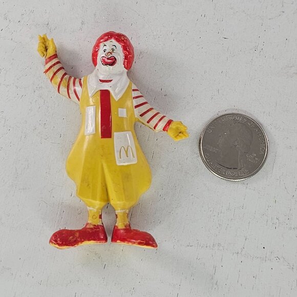 Vintage 1985 McDonalds Ronald McDonald Figurine Plastic Toy Collectible - Picture 2 of 7